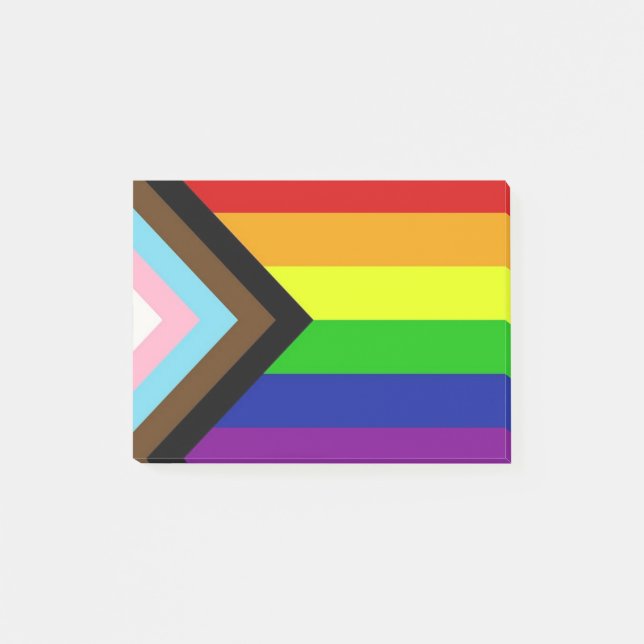 LGBTQ+ Pride Post-it Notes (Front)