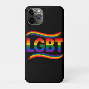LGBTQ+ Pride Rainbow Typography Design Case-Mate iPhone Case