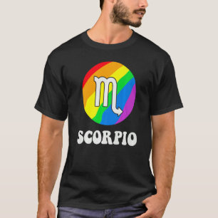 Lgbtq Pride Sunshine Scorpio Rainbow Graphic Parad T-Shirt