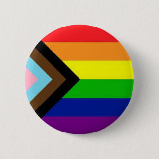 LGBTQ+ Progress Pin Button