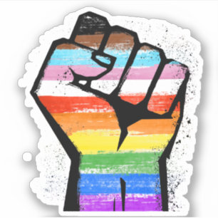 LGBTQ PROGRESS PRIDE FIST