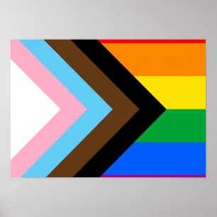 LGBTQ+ Progress Pride Poster