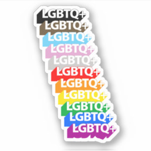 LGBTQ+ Progress Pride Sticker