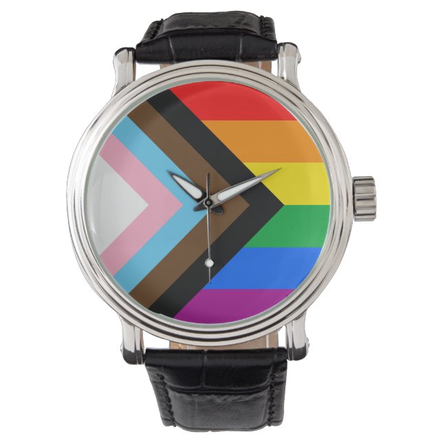LGBTQ+ Progress Pride Watch (Front)