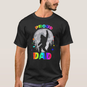 Lgbtq Proud Dad Gay Pride Lgb Men Father's Day T-Shirt