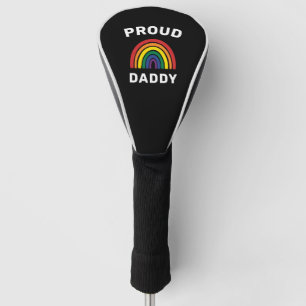LGBTQ Proud Daddy Gay Pride Rainbow Father's Day Golf Head Cover