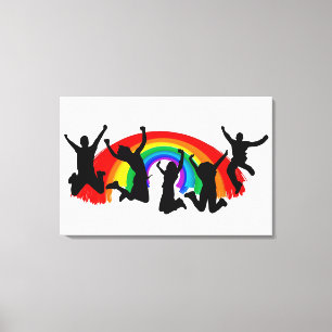 Lgbtq Rainbow Canvas Print
