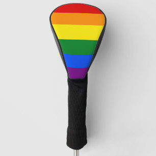 LGBTQ+ Rainbow Flag for Pride Month Golf -  Head Cover