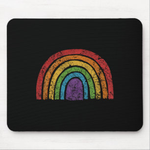 Lgbtq Rainbow Flag Gay Pride Lgbt Awareness Ally C Mouse Pad