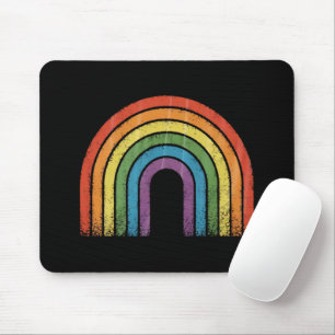 LGBTQ Rainbow Flag Gay Pride LGBT Awareness Ally Mouse Pad
