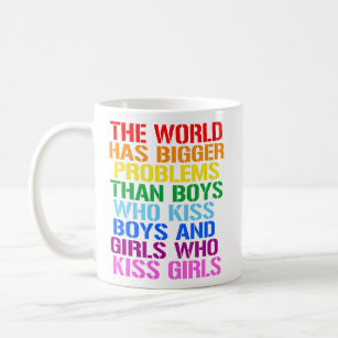 LGBTQ Rights The world has bigger problems Coffee Mug