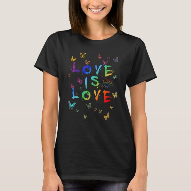 Lgbtq Statement And Support T-Shirt (Front)