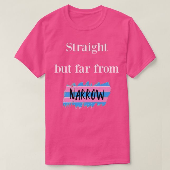 LGBTQ Strong Powerful Transgender Ally Saying T-Shirt (Design Front)