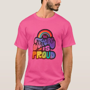 Lgbtq+ Support The Future Is Pride 4 T-Shirt