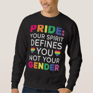 Lgbtq Supporter Gender Equality Pride Parade Lgbtq Sweatshirt