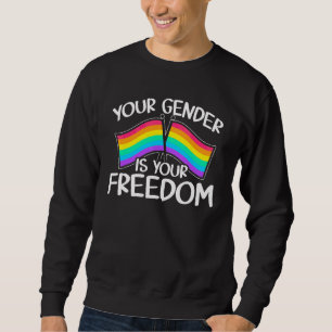 Lgbtq Supporter Gender Equality Pride Parade Lgbtq Sweatshirt