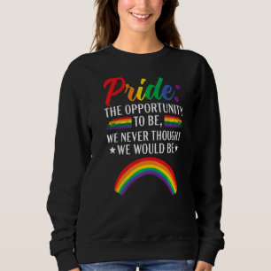 Lgbtq Supporter Gender Equality Pride Parade Lgbtq Sweatshirt