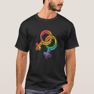 LGBTQ Symbol Awareness Month Support Love LGBT Com T-Shirt