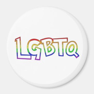LGBTQ Tag   LGBTQ+ Pride  Magnet