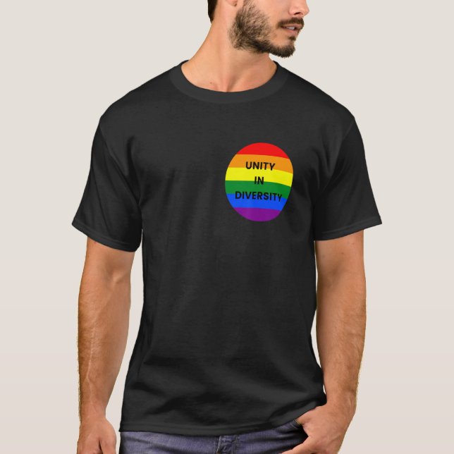 Lgbtq Unity In Diversity Pride 2022 T-Shirt (Front)