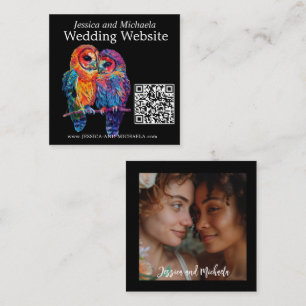 LGBTQ+ wedding web site Budget Eternal Unity Enclosure Card