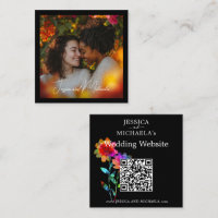 🌈 LGBTQ Wedding Website & photo Petals & Pride