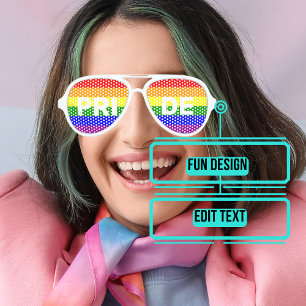 LGBTQAI PRIDE AVIATOR SUNGLASSES