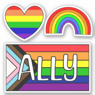 LGBTQIA+ Ally | Rainbow Flag