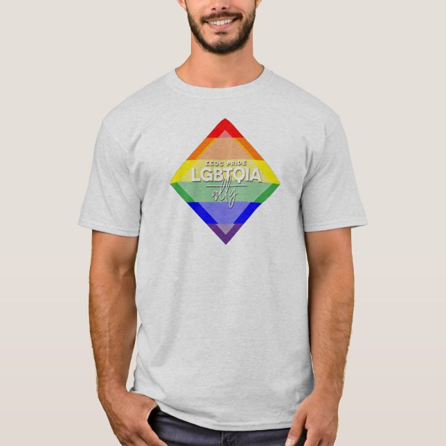 LGBTQIA Ally Tee (Men's) (Front)