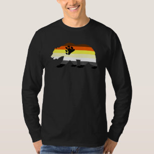 Lgbtqia+ Gay Bear Pride Ibb Pride Gay Bear Flag T-Shirt