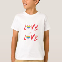 LGBTQIA Love Always Wins Rainbow Pride T-Shirt 