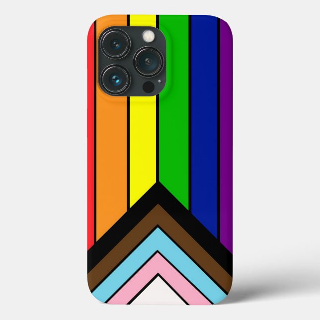 LGBTQIA+ Pride Flag  Case-Mate iPhone Case (Back)