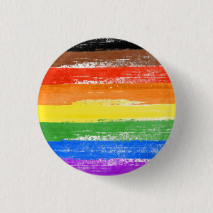 LGBTQIA+ Pride Paint 3 Cm Round Badge