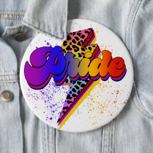 LGBTQIA+ Pride Support Awareness 6 Cm Round Badge