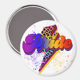 LGBTQIA+ Pride Support Awareness Magnet