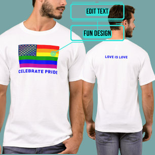 LGBTQIA Pride USA T-Shirt