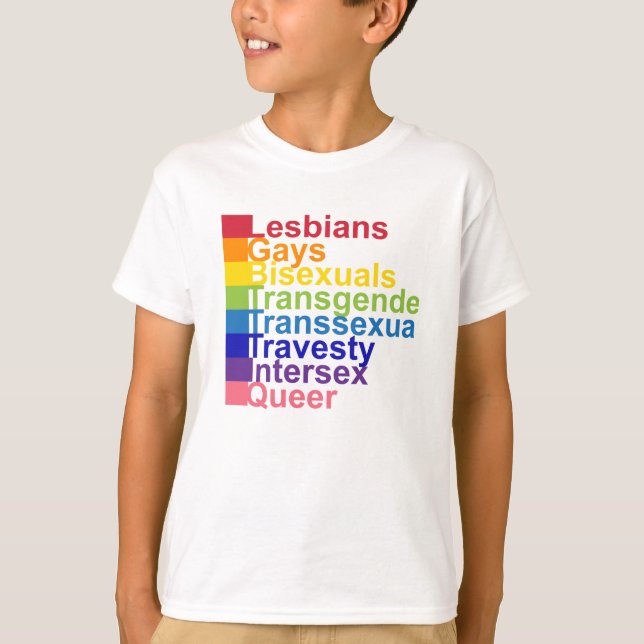 LGBTTTIQ T-Shirt (Front)