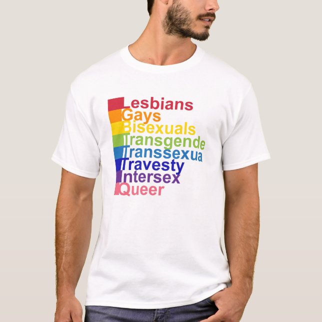 LGBTTTIQ T-Shirt (Front)