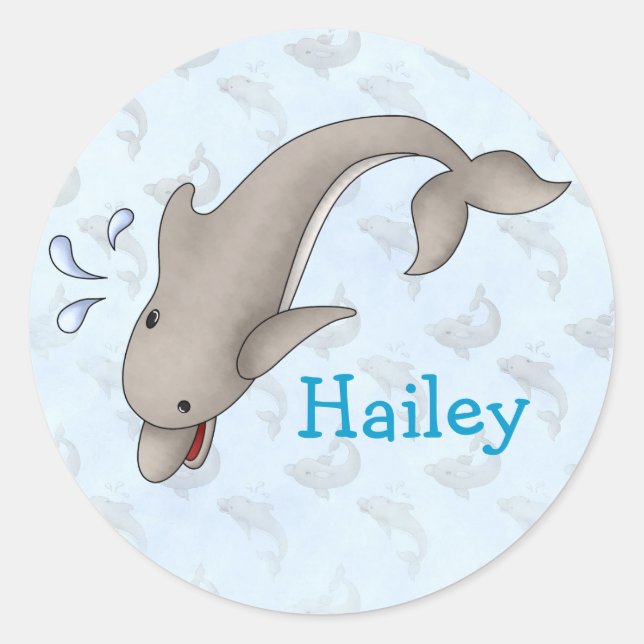 LGC | Flippin' Out Dolphin Sticker (Front)