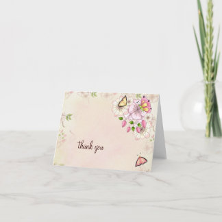 LGC Garden Baby Shower Thank you Card