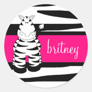 LGC | One Hot Momma Zebra Sticker