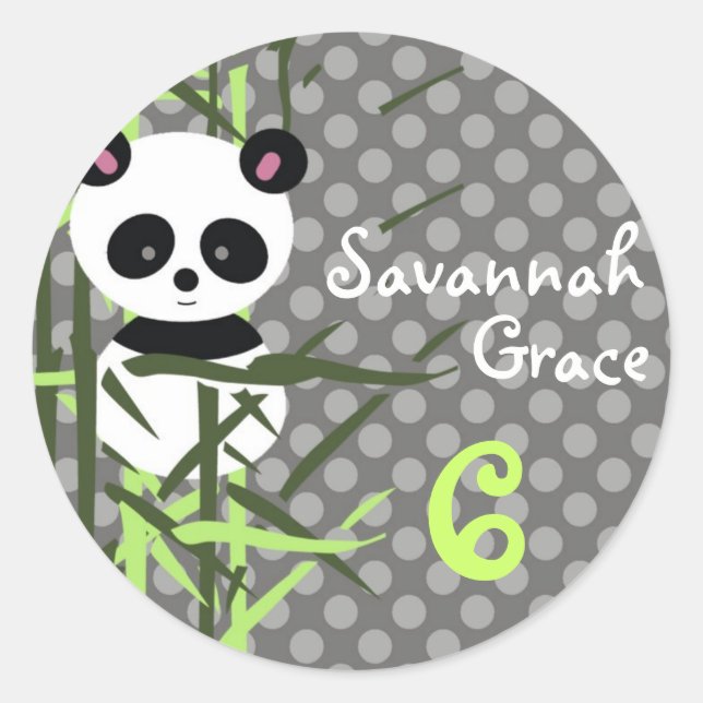 LGC | Panda Peek A Boo Sticker (Front)