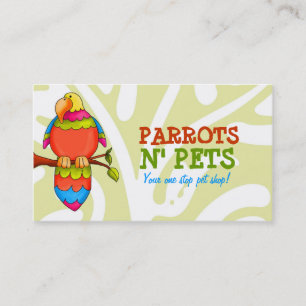 LGC   Parrots N' Pets Business Card