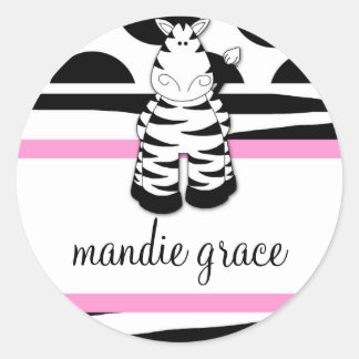 LGC | Polka Dotted Zebra Sticker