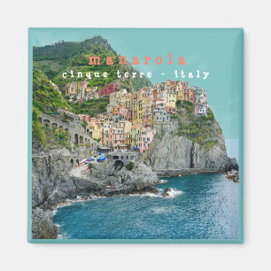 LGR009 MANAROLA - Cinque Terre - Italy - Fridge Magnet