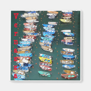 LGR016 VERNAZZA - Harbour - Cinque Terre - Fridge Magnet