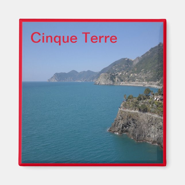LGR029 CINQUE TERRE - Liguria - Italy - Fridge Magnet (Front)