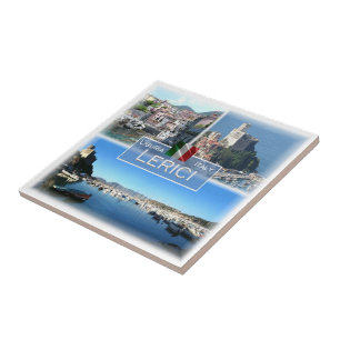 LGR057 LERICI, Mosaic, Liguria, Italy, Tile