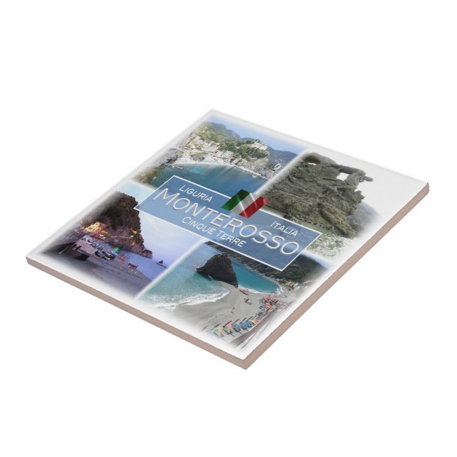 LGR058 MONTEROSSO, Mosaic, Italy, Tile (Side)