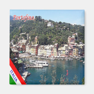 LGR116 PORTOFINO, Liguria, Italy, Fridge Magnet
